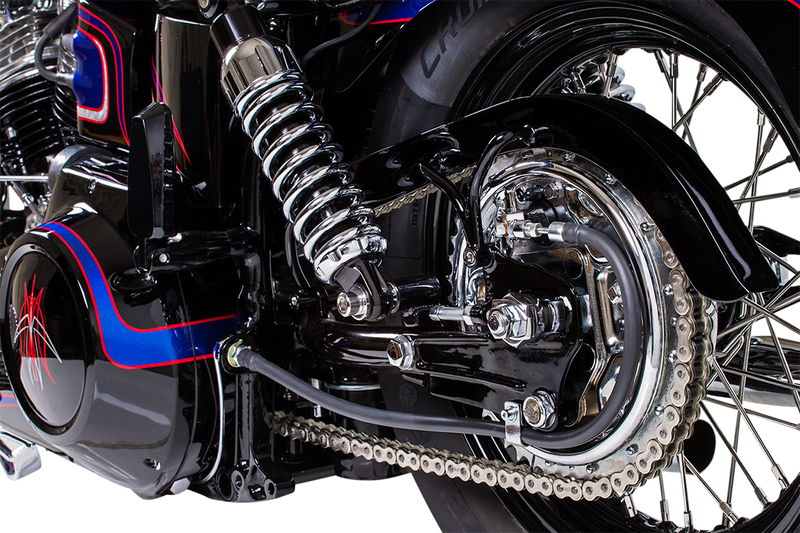 Spoke Set - Drop Center - Front/Rear - Stainless Steel - 16"