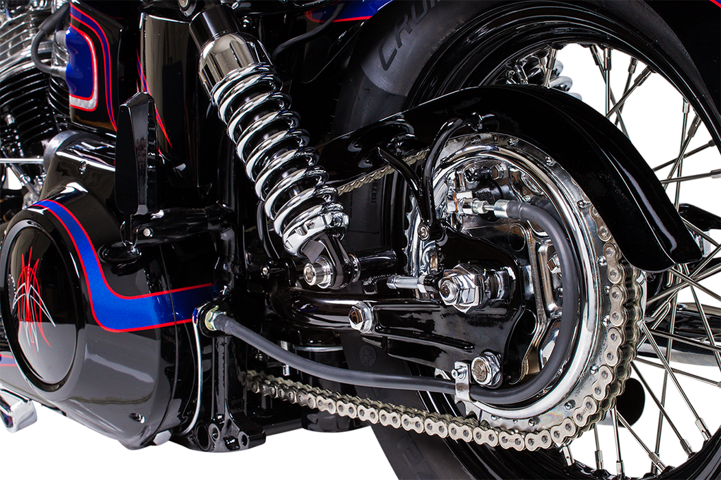 Spoke Set - Drop Center - Front/Rear - Stainless Steel - 16"