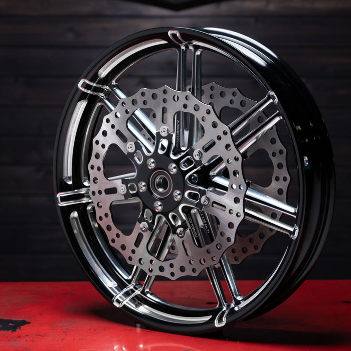 14" 7-Valve Brake Rotors, Black