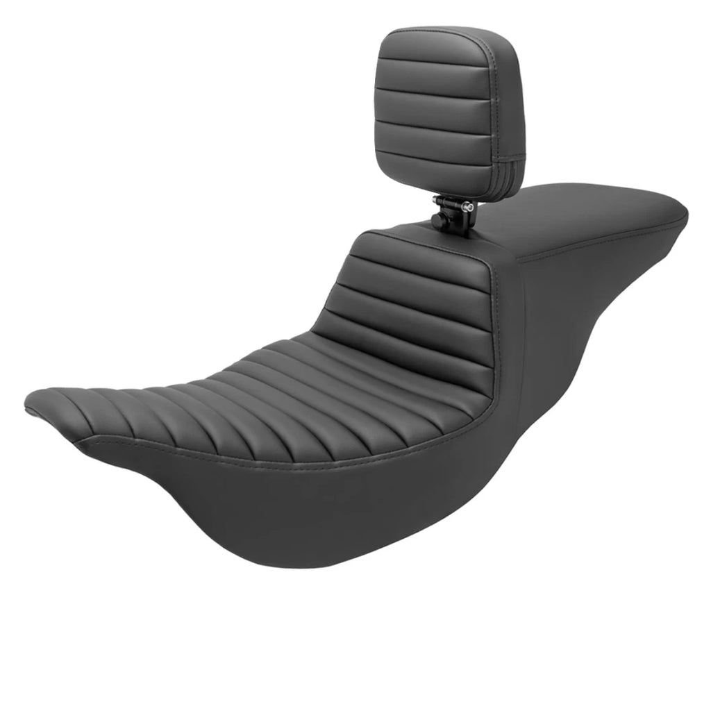 SADDLEMEN TOUR STEP UP SEAT BLACK (TUCK & ROLL) — Ramjet Racing