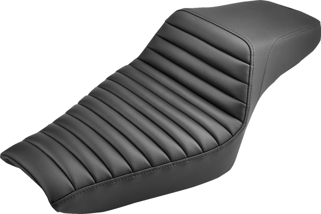 Step-Up Seat - Front Tuck-n-Roll - Black - XL