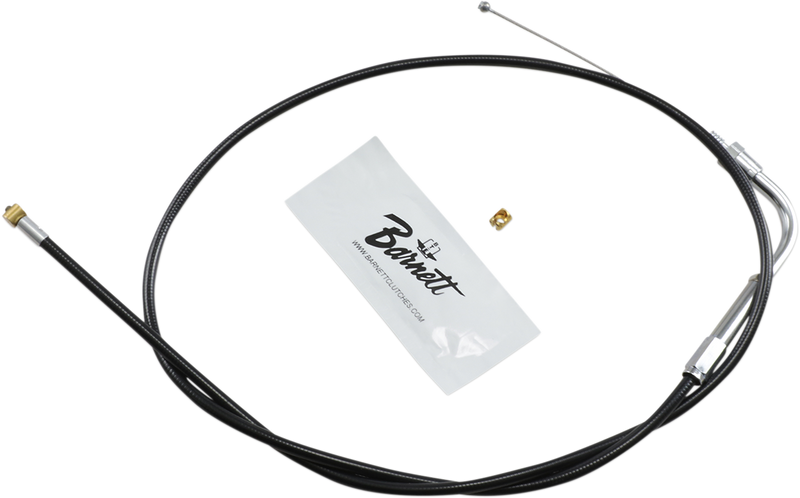 Black Vinyl Throttle Cable - 33-1/2" Length
