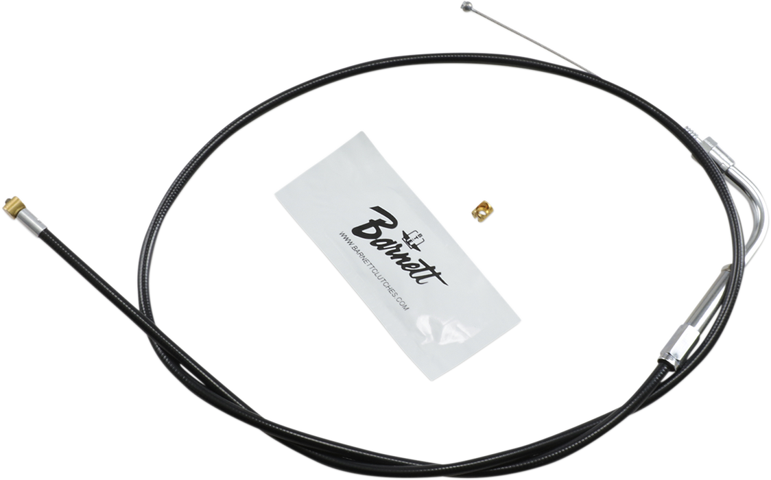 Black Vinyl Throttle Cable - 33-1/2" Length