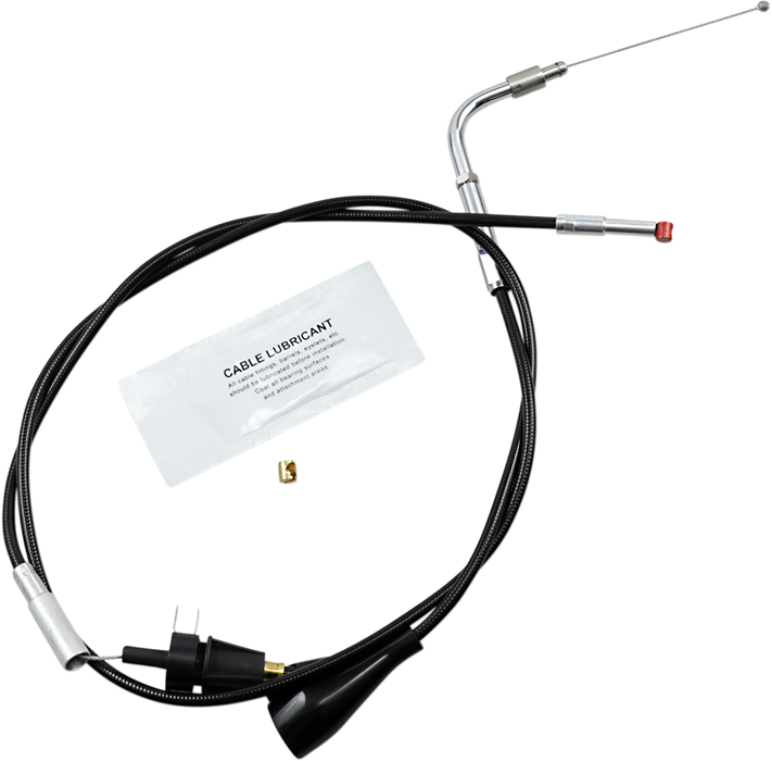 Black Vinyl Idle Cable - 42-1/2" Length