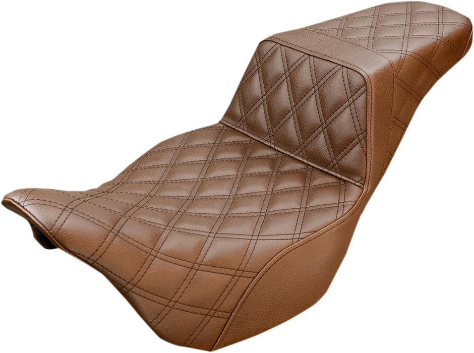 Step-Up Seat - Full Lattice Stitch - Brown - FL '08-'24