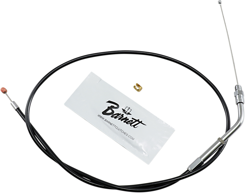 Black Vinyl Throttle Cable - 32" Length