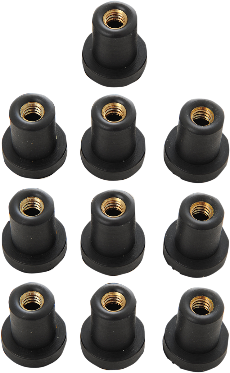 Nuts - Well - 1/4-20 - 10-Pack