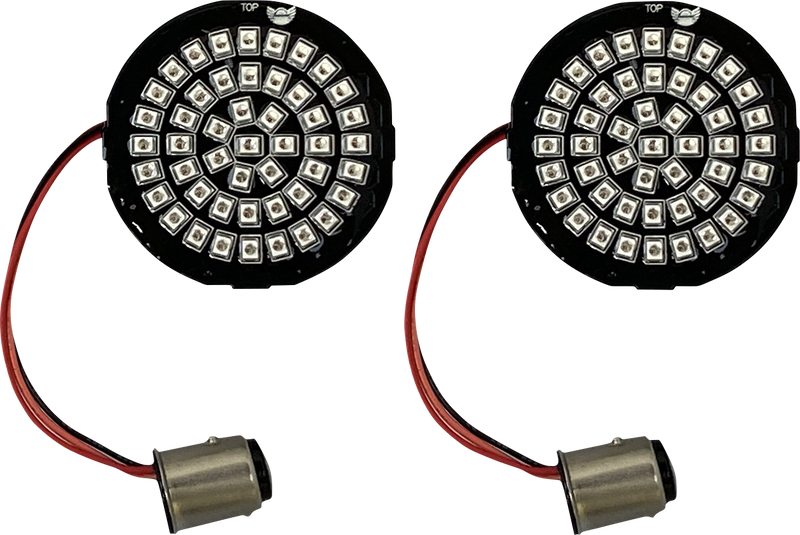 LED Rear Turn Signal Insert - Red - 1157