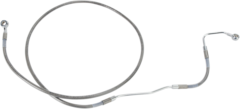Brake Line - +4" - Stainless Steel - ABS