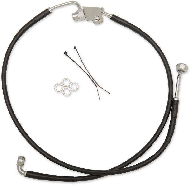 Brake Line - Rear - Black