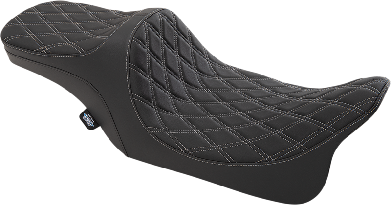 Predator III 2-Up Seat - Double Diamond - Silver Thread - FL '99-'07