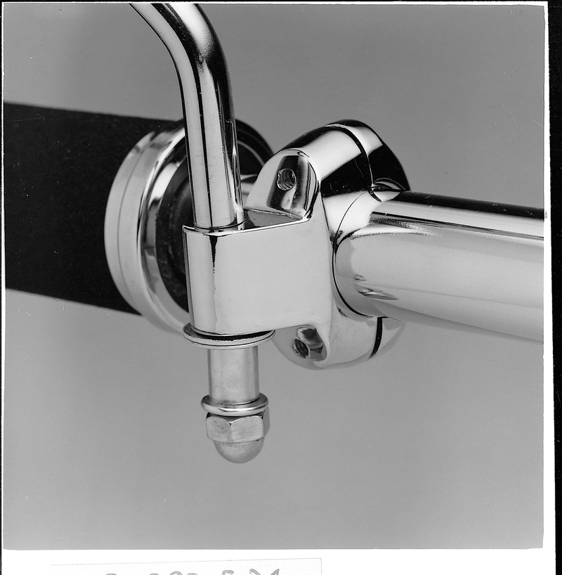 Mirror Clamp - Miller's - Two-Piece - Chrome