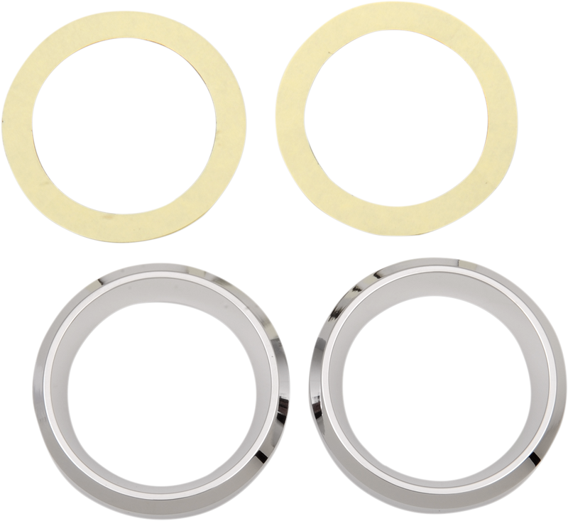 Instrument Gauge Bezel - Chrome - 2" Diameter