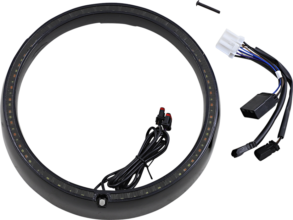 Trim Ring - Standard Turn Signal - Black