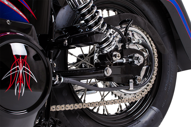 Spoke Set - Drop Center - Front/Rear - Stainless Steel - 16"