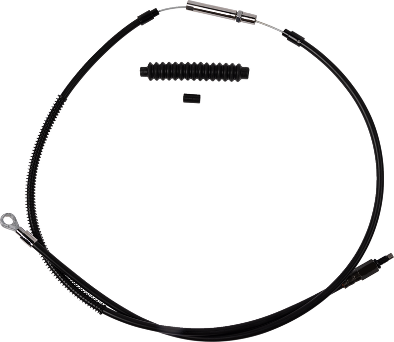 High-Efficiency Black Vinyl Clutch Cable - Standard Size