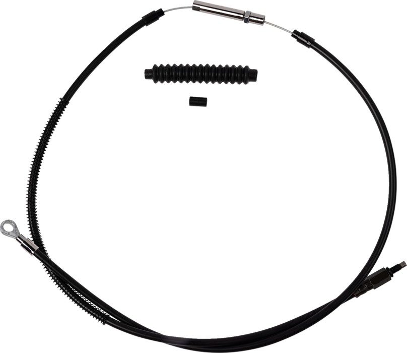 High-Efficiency Black Vinyl Clutch Cable - Standard Size