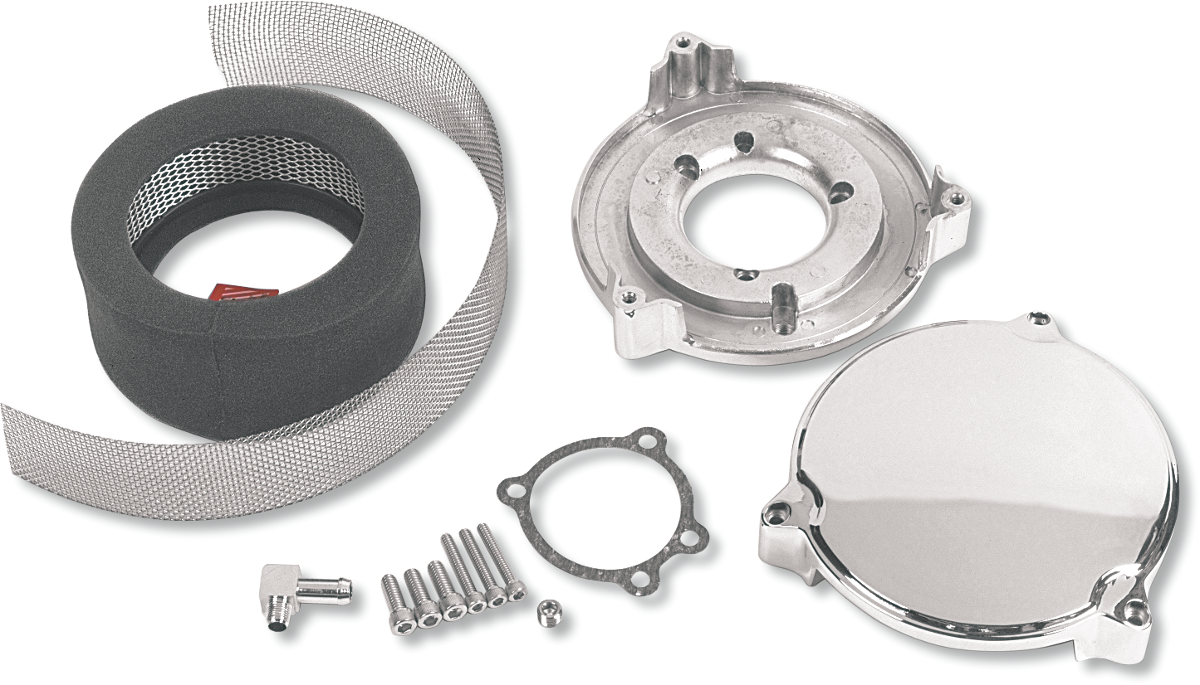 High Performance 6" Dragtron™ II Air Cleaner Kit - Black