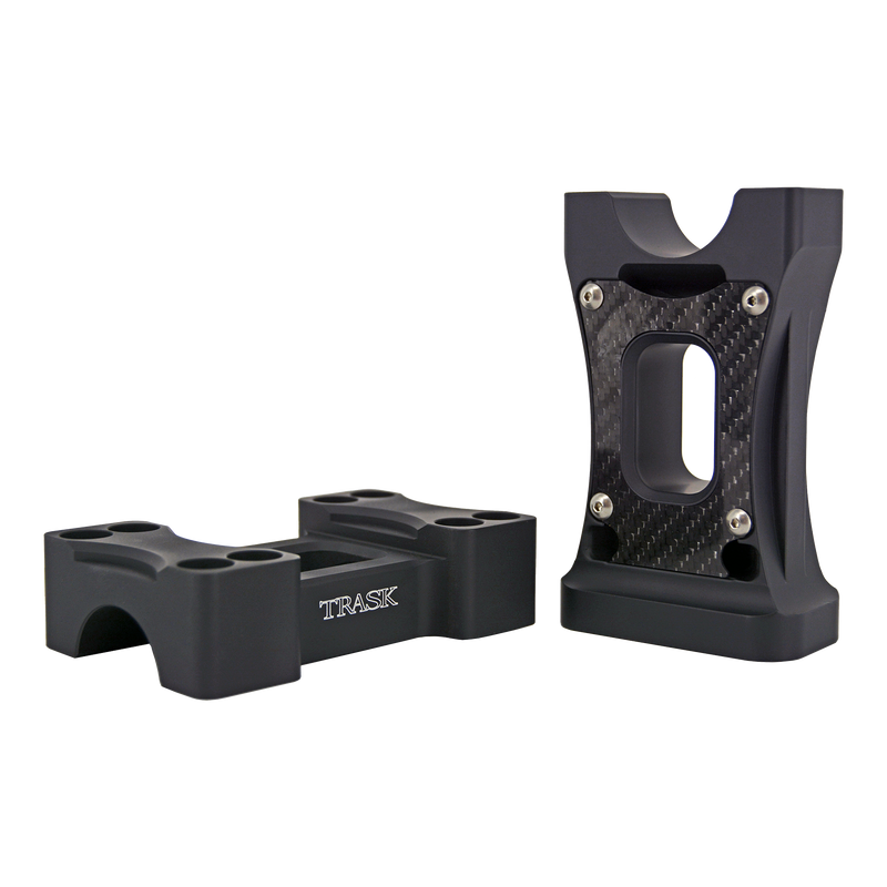 Trask M8 Softail Assault Risers - Top Clamp
