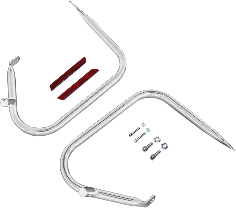 Saddlebag Guards - Chrome