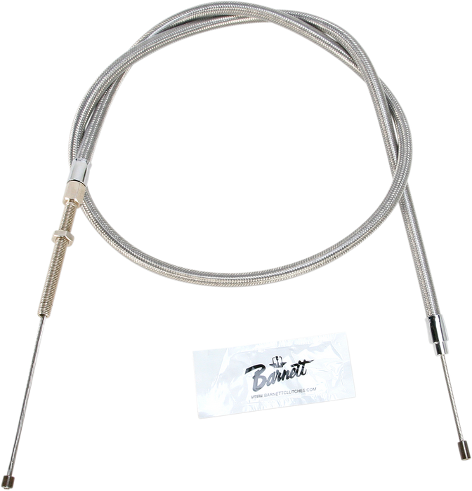High-Efficiency Stainless Steel Clutch Cable for Harley-Davidson - Standard - '71-'85 Sportster