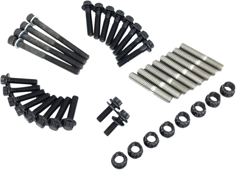 Stud/Nuts - Internal Rocker Box/Rockershaft - Kit - M8