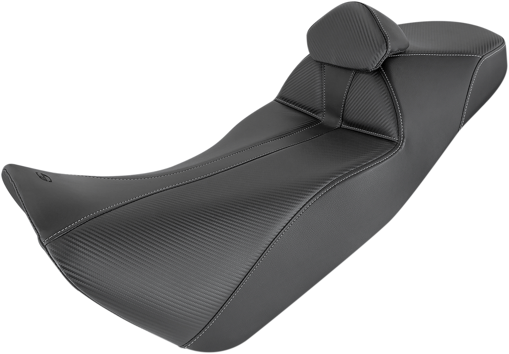 Adventure Tour Seat - Standard - Lumbar Backrest - Black - R1200GS '13-'23