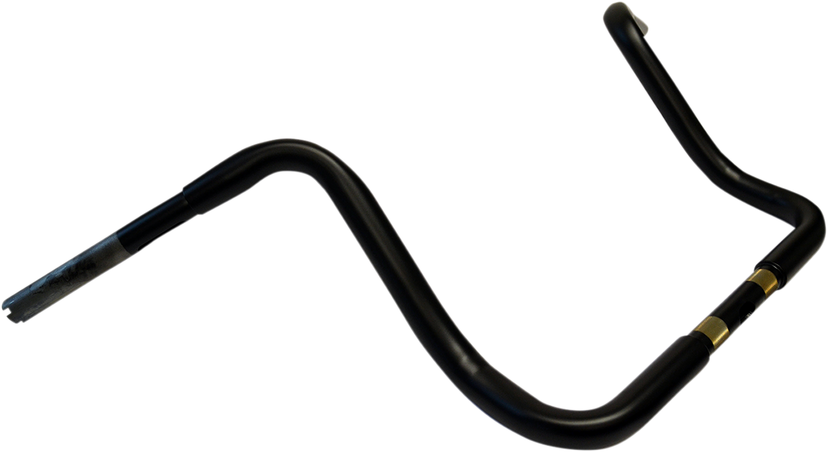 1-1/4" Buffalo Touring Handlebar - 13" - TBW - Flat Black