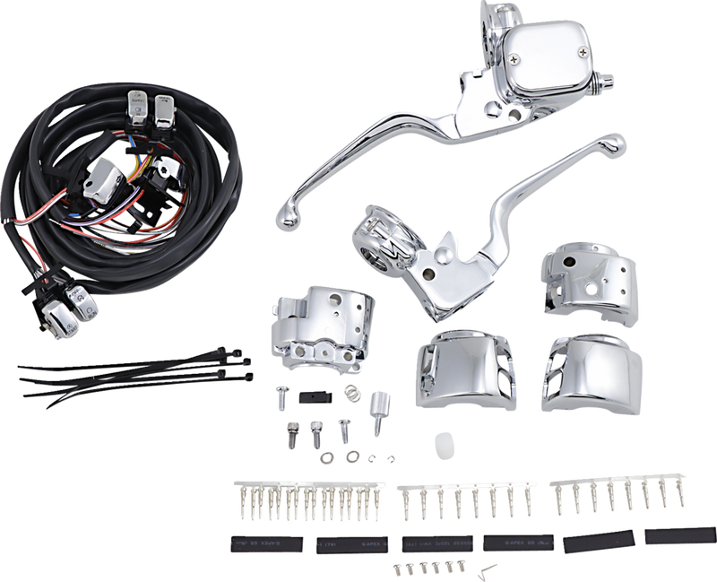 Handlebar Control Kit with Mechanical Clutch - 9/16" Master Cylinder - '96 - '11