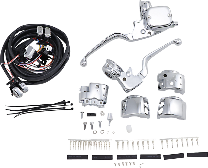 Handlebar Control Kit with Mechanical Clutch - 9/16" Master Cylinder - '96 - '11