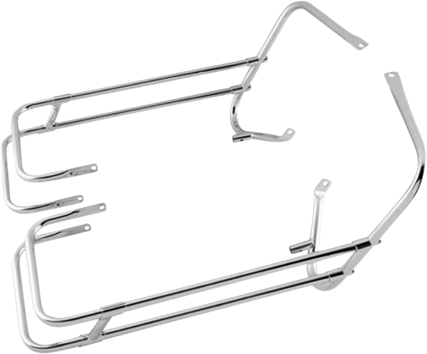 Saddlebag Support Kit - Chrome - FL '97-'08 FLT