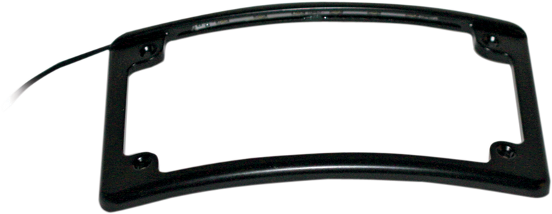 LED License Plate Frame - Black