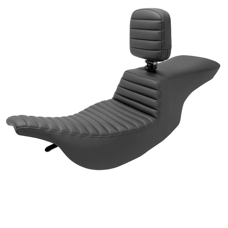 SADDLEMEN TOUR STEP UP SEAT BLACK (TUCK & ROLL)