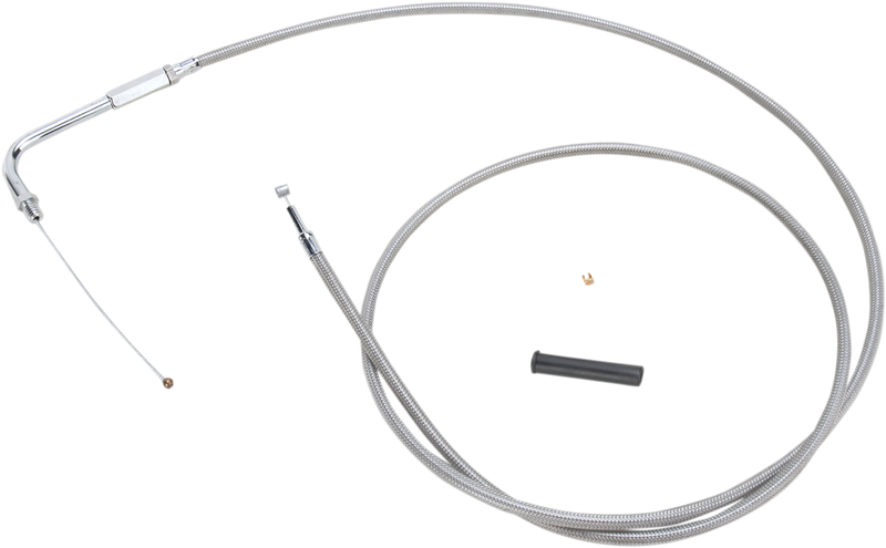 Stainless Braided Throttle Cable - 56"