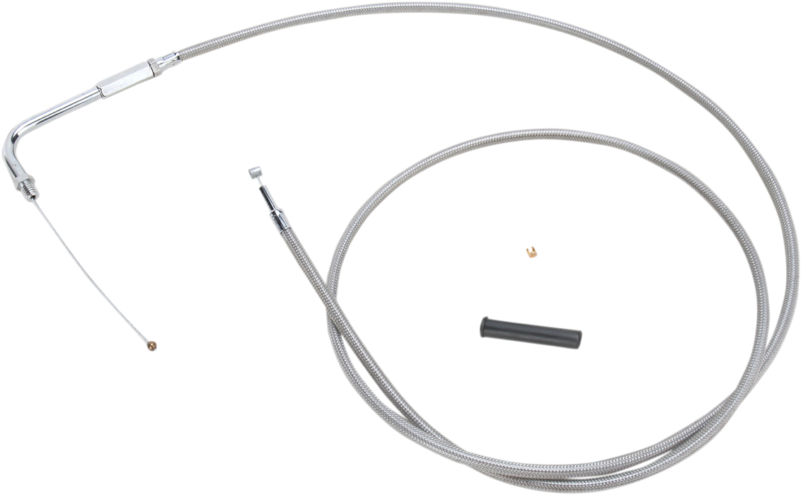 Stainless Braided Throttle Cable - 56"