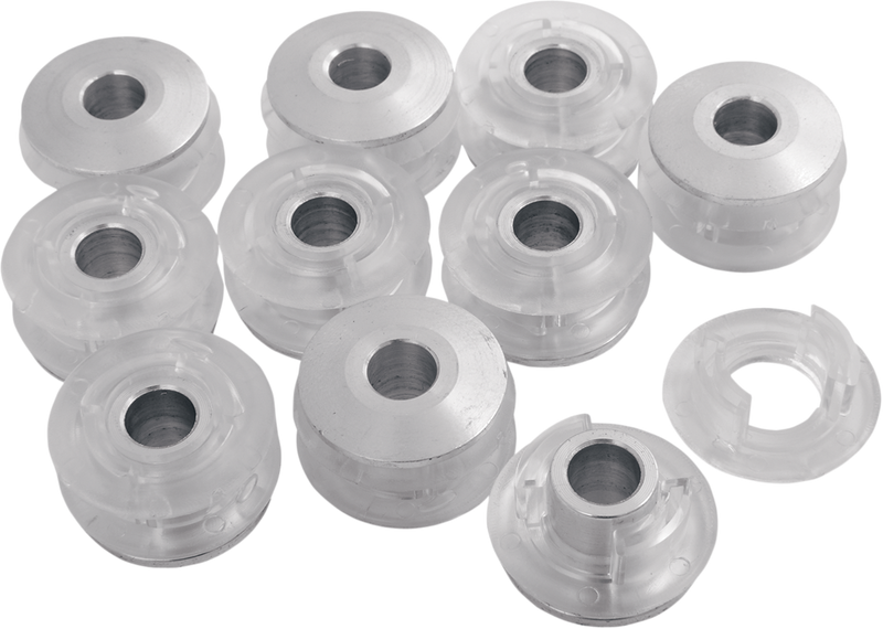 Tank Mounting Bushings and Inserts - Poly/Aluminum - 10-Pack