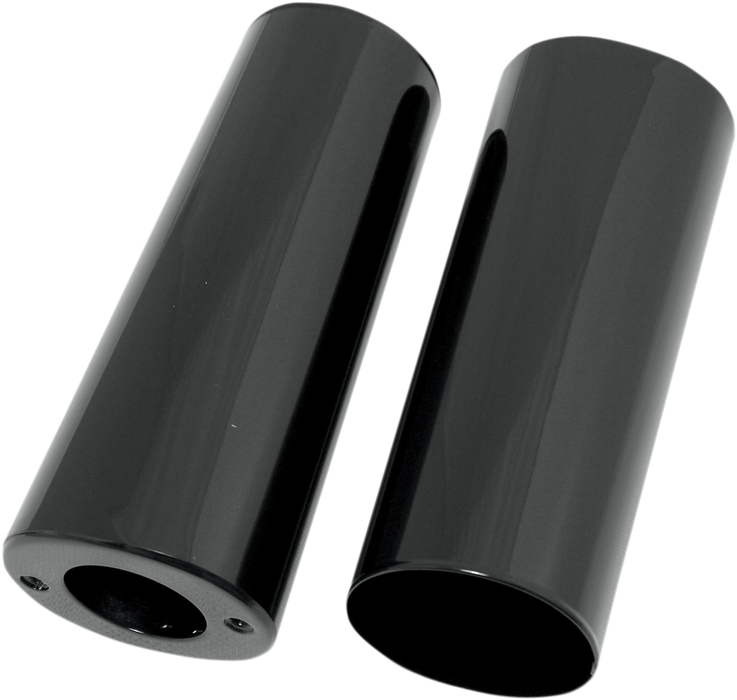 Fork Slider Covers - Extended +2" (8.5") - Gloss Black - Smooth