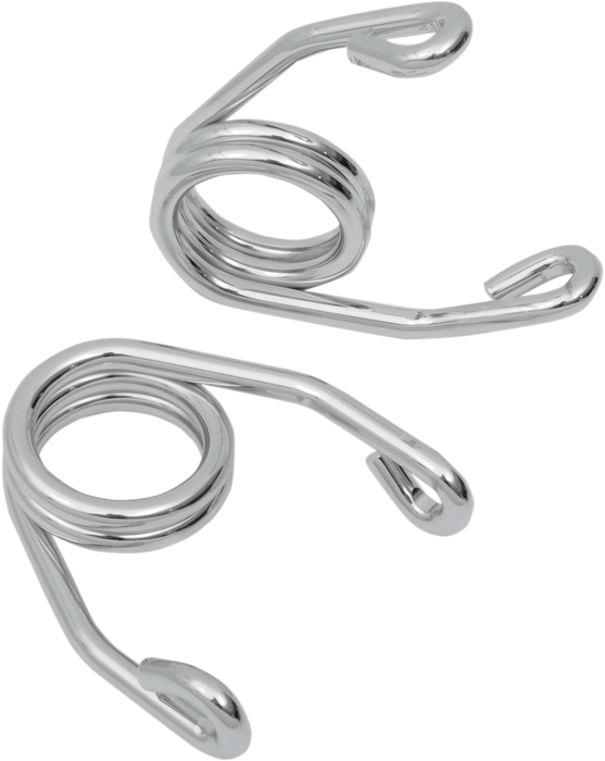 Torsion Seat Spring - Chrome - 3"