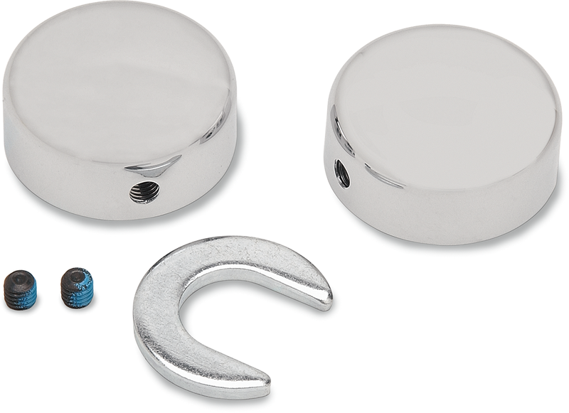 Swingarm Pivot Bolt Cover - Chrome - '00-'07 Softail