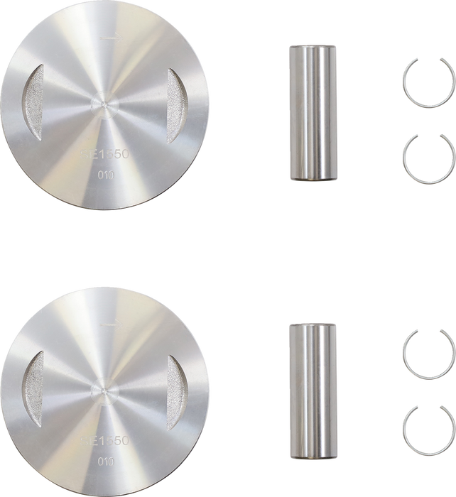 Piston Kit - +.010" - Twin Cam