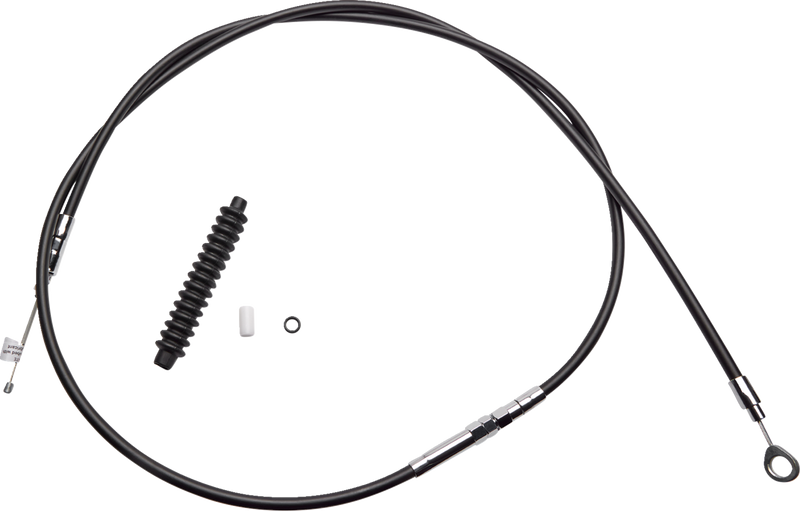 High-Efficiency Black Vinyl Clutch Cable - 80"