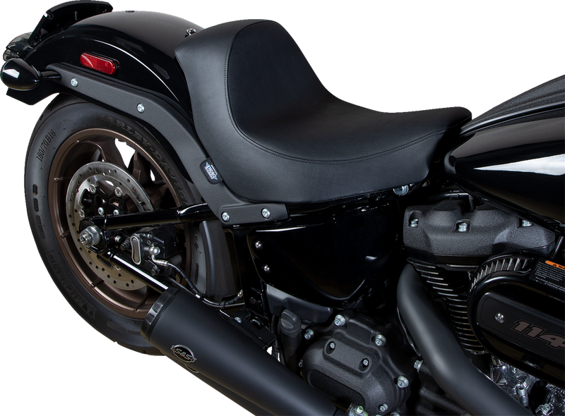 Solo Seat - Black - Smooth - FL/FX '18-'23