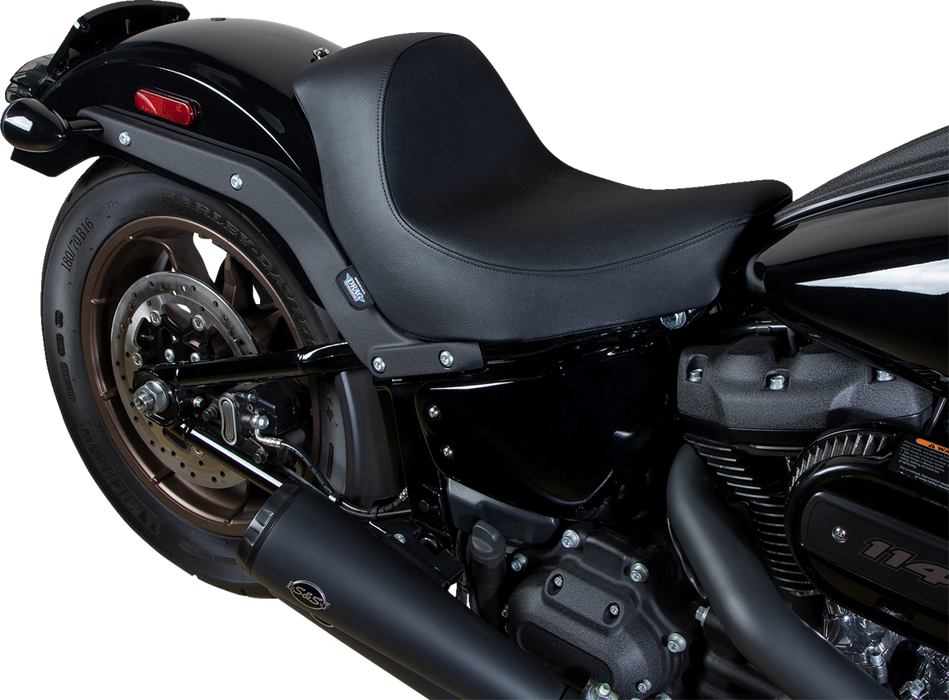 Solo Seat - Black - Smooth - FL/FX '18-'23