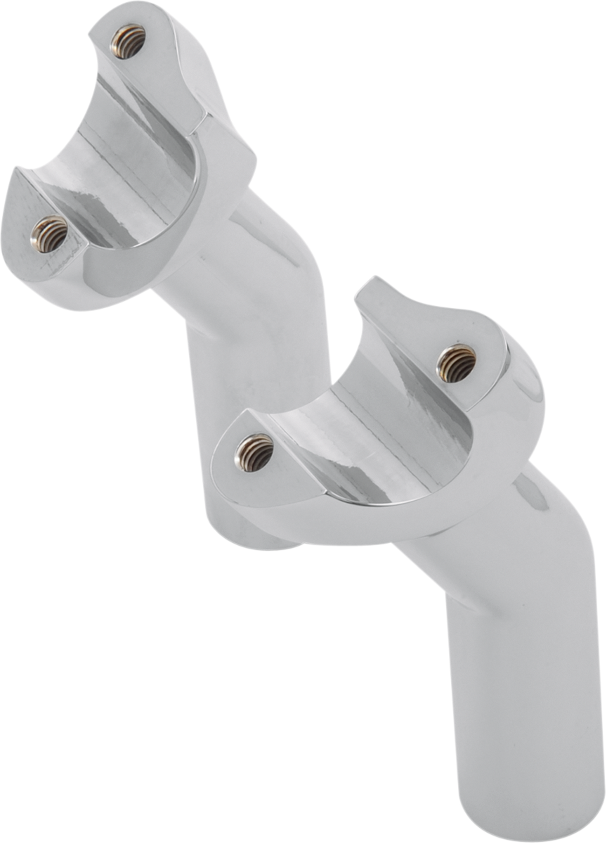 Forged Aluminum Handlebar Risers - Pullback - 4-1/2