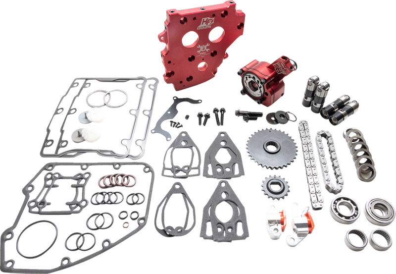 Hydraulic Cam Chain Tensioner Conversion Kit - Factory Style Camshaft - '01-'06 TC