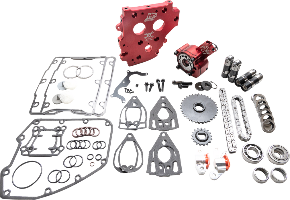 Hydraulic Cam Chain Tensioner Conversion Kit - Factory Style Camshaft - '01-'06 TC