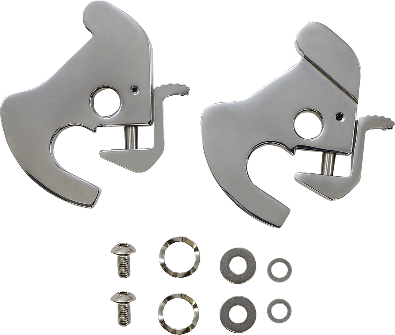Detachable Latch Kit - Chrome — Ramjet Racing