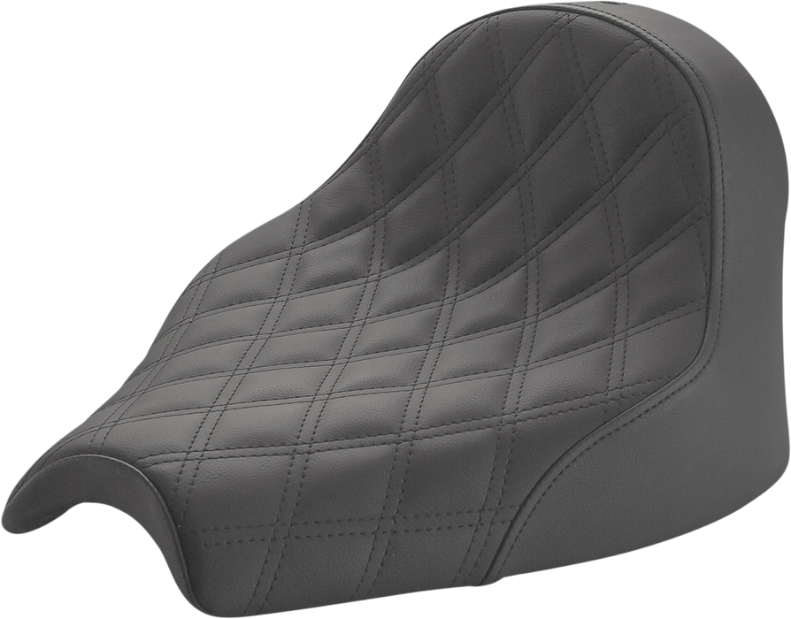 Seat - Renegade Solo - Lattice Stitched - Black
