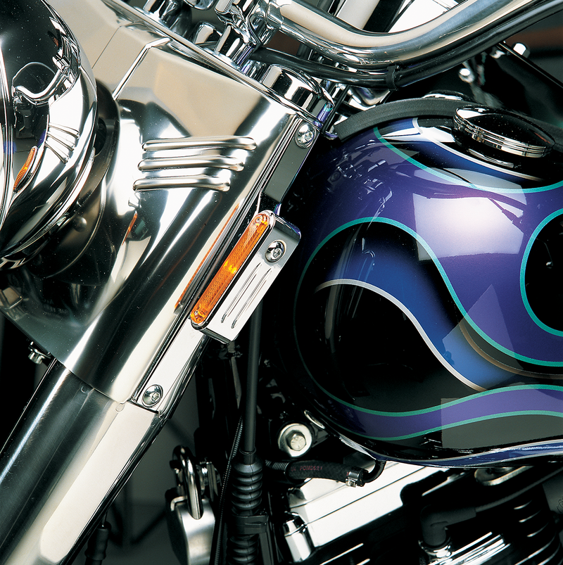 Turn Signal Mount For FLST - Chrome