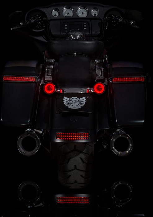 CUSTOM DYNAMICS PROBEAM RED LED TURN SIGNALS WITH RED LENSES